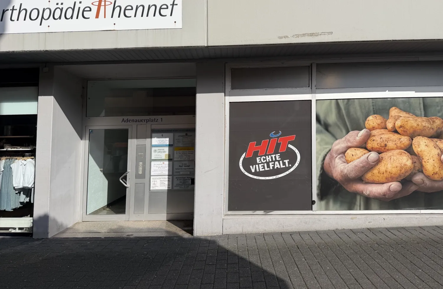 Eingang Standort Hennef